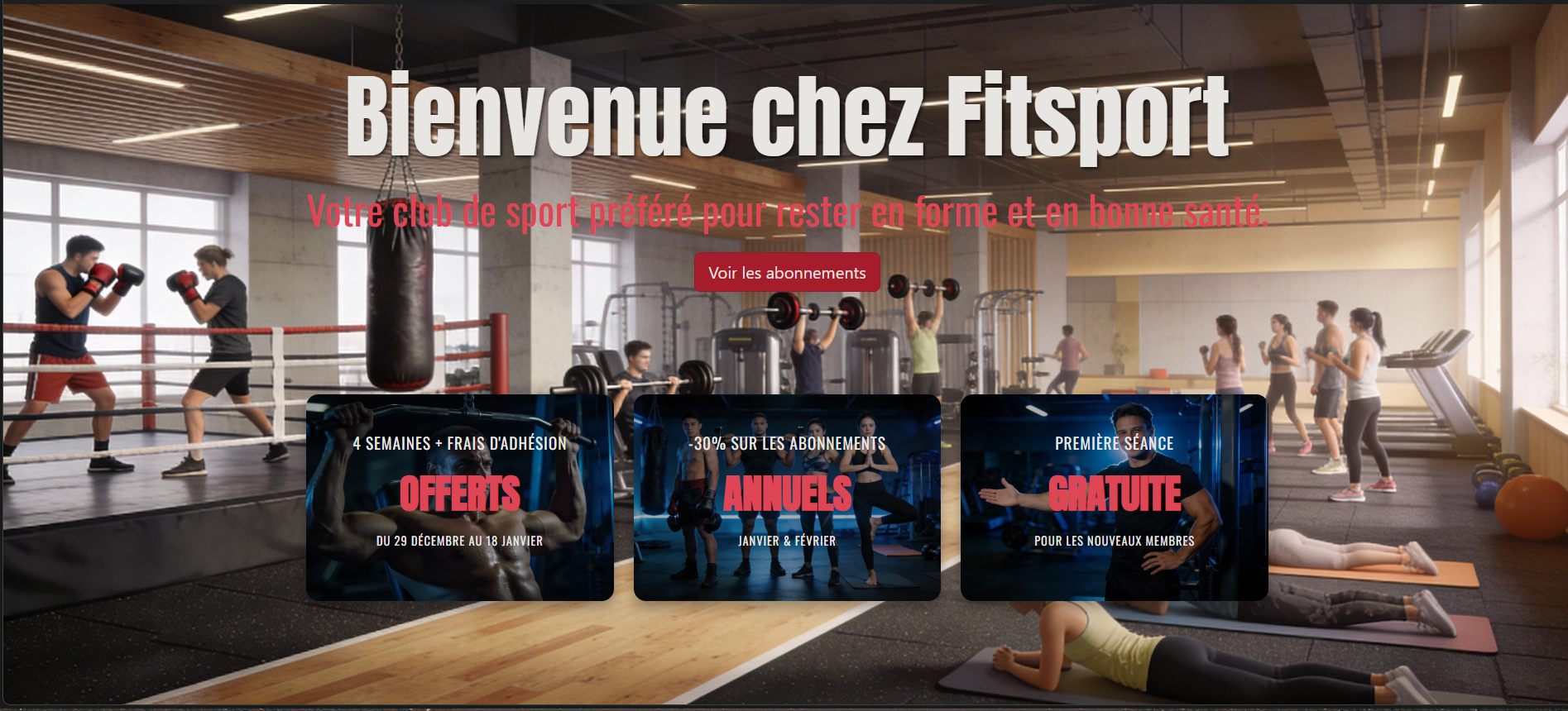 Application FitSport